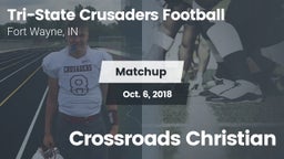 Matchup: Tri-State Christian vs. Crossroads Christian 2018