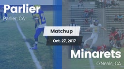 Matchup: Parlier  vs. Minarets  2017