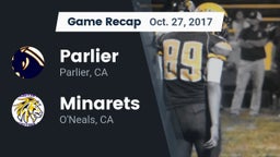 Recap: Parlier  vs. Minarets  2017