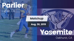 Matchup: Parlier  vs. Yosemite  2019