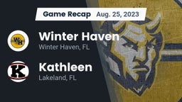 Recap: Winter Haven  vs. Kathleen  2023