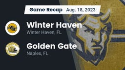 Recap: Winter Haven  vs. Golden Gate  2023