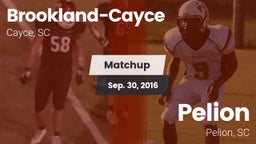 Matchup: Brookland-Cayce vs. Pelion  2016