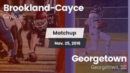 Matchup: Brookland-Cayce vs. Georgetown  2016