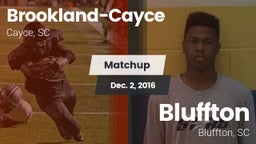 Matchup: Brookland-Cayce vs. Bluffton  2016