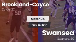 Matchup: Brookland-Cayce vs. Swansea  2017