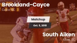 Matchup: Brookland-Cayce vs. South Aiken  2018