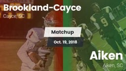Matchup: Brookland-Cayce vs. Aiken  2018