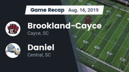 Recap: Brookland-Cayce  vs. Daniel  2019