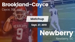 Matchup: Brookland-Cayce vs. Newberry  2019