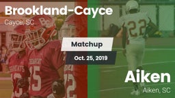 Matchup: Brookland-Cayce vs. Aiken  2019