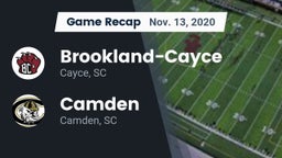 Recap: Brookland-Cayce  vs. Camden  2020