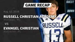 Recap: Russell Christian Academy  vs. Evangel Christian  2016
