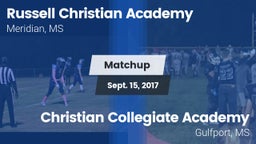 Matchup: Russell Christian vs. Christian Collegiate Academy  2017