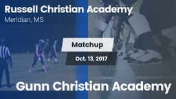 Matchup: Russell Christian vs. Gunn Christian Academy 2017