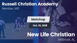 Matchup: Russell Christian vs. New Life Christian  2018