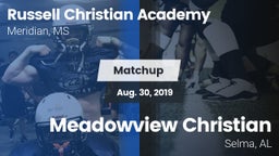Matchup: Russell Christian vs. Meadowview Christian  2019