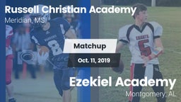 Matchup: Russell Christian vs. Ezekiel Academy  2019
