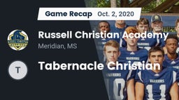 Recap: Russell Christian Academy  vs. Tabernacle Christian 2020