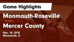 Monmouth-Roseville vs Mercer County  Game Highlights - Dec. 10, 2018
