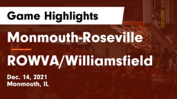 Monmouth-Roseville  vs ROWVA/Williamsfield Game Highlights - Dec. 14, 2021