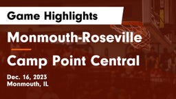 Monmouth-Roseville  vs Camp Point Central Game Highlights - Dec. 16, 2023