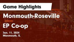 Monmouth-Roseville  vs EP Co-op Game Highlights - Jan. 11, 2024
