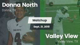 Matchup: Donna North High vs. Valley View  2018