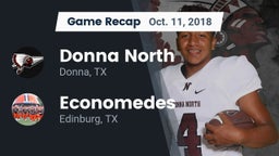 Recap: Donna North  vs. Economedes  2018