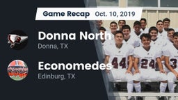 Recap: Donna North  vs. Economedes  2019