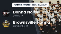 Recap: Donna North  vs. Brownsville Hanna  2020