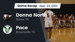 Recap: Donna North  vs. Pace  2022