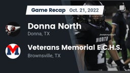 Recap: Donna North  vs. Veterans Memorial E.C.H.S. 2022
