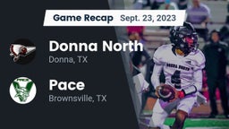 Recap: Donna North  vs. Pace  2023