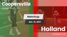 Matchup: Coopersville High vs. Holland  2017