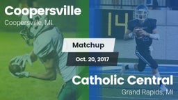 Matchup: Coopersville High vs. Catholic Central  2017