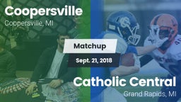 Matchup: Coopersville High vs. Catholic Central  2018