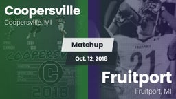 Matchup: Coopersville High vs. Fruitport  2018