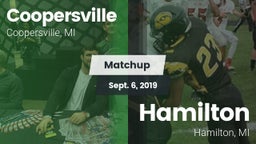 Matchup: Coopersville High vs. Hamilton  2019