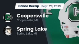 Recap: Coopersville  vs. Spring Lake  2019