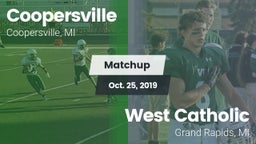 Matchup: Coopersville High vs. West Catholic  2019