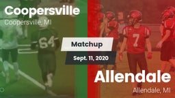 Matchup: Coopersville High vs. Allendale  2020