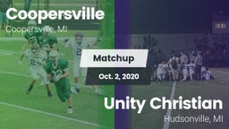 Matchup: Coopersville High vs. Unity Christian  2020