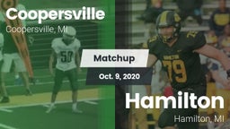 Matchup: Coopersville High vs. Hamilton  2020