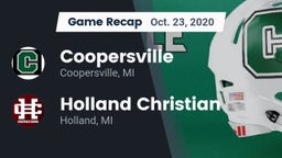 Recap: Coopersville  vs. Holland Christian 2020