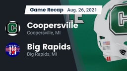 Recap: Coopersville  vs. Big Rapids  2021