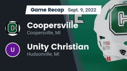 Recap: Coopersville  vs. Unity Christian  2022