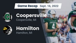 Recap: Coopersville  vs. Hamilton  2022