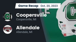Recap: Coopersville  vs. Allendale  2023