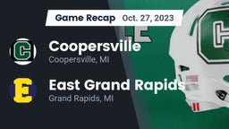 Recap: Coopersville  vs. East Grand Rapids  2023